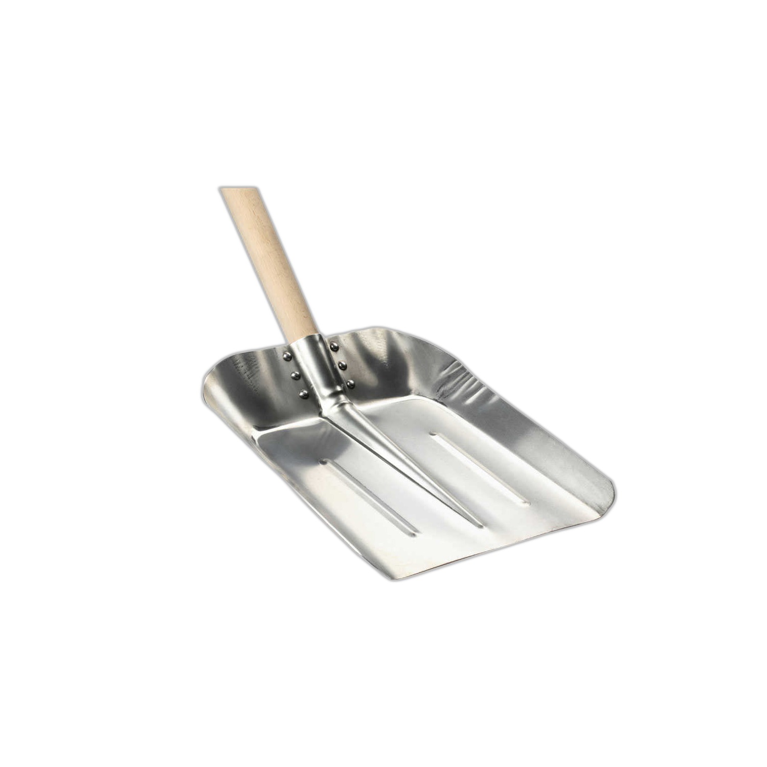 Pelle a neige manche en bois - TAMPEL - Sel de déneigement