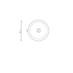Panneau LED Circulaire Série Sensor Light 18W 4500K - Ledme - LM5574