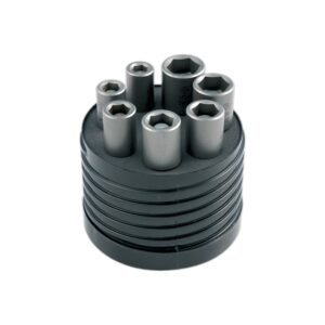 COFFRET 7 DOUILLES IMPACT MAGNETIQUES 6 PANS/50MM - 53007 - LEMAN