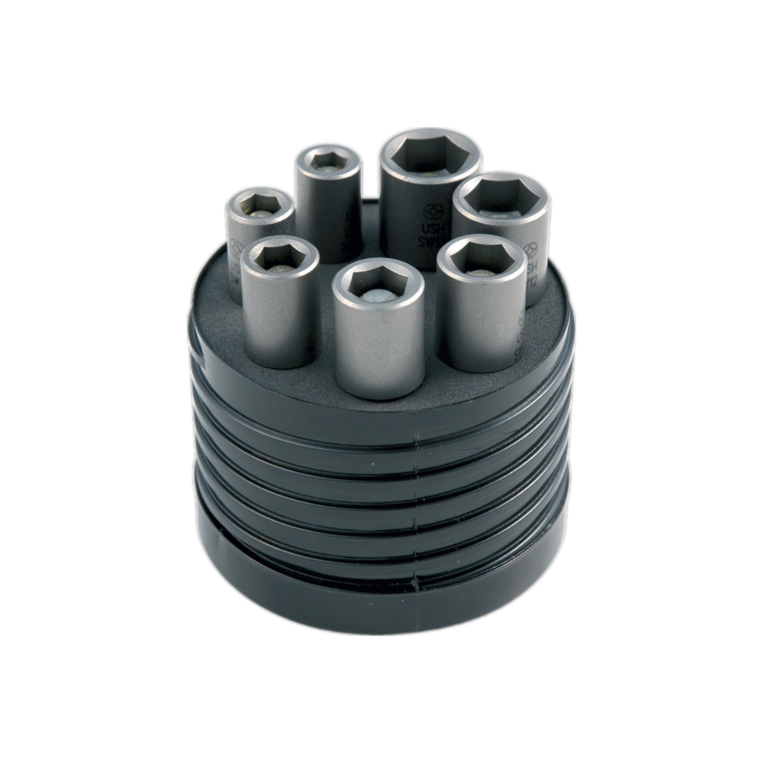 COFFRET 7 DOUILLES IMPACT MAGNETIQUES 6 PANS/50MM - 53007 - LEMAN