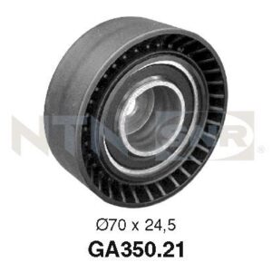 Galets d'accessoires enrouleurs - GA350.21 - SNR - Compatible avec véhicule BMW, Land Rover, Skoda