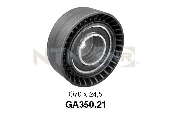 Galets d'accessoires enrouleurs - GA350.21 - SNR - Compatible avec véhicule BMW, Land Rover, Skoda
