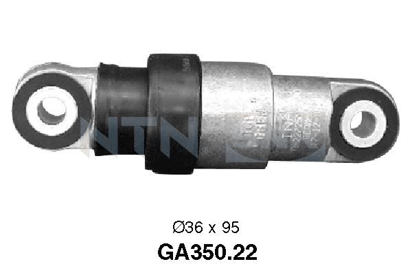 Galets d'accessoires tendeur - GA350.22 - SNR - Compatible avec véhicule BMW