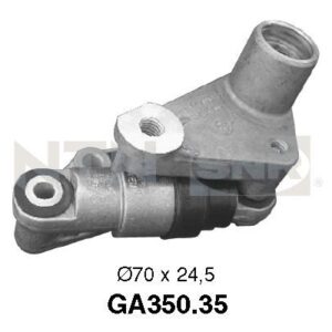 Galets d'accessoires tendeur - GA350.35 - SNR - Compatible avec véhicule BMW