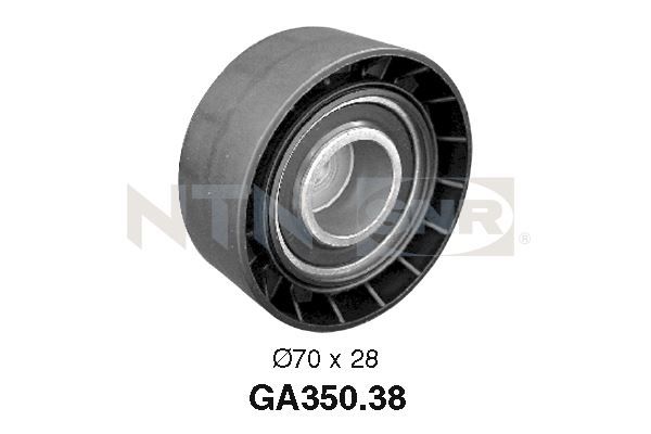 Galets d'accessoires tendeur - GA350.38 - SNR - Compatible avec véhicule BMW