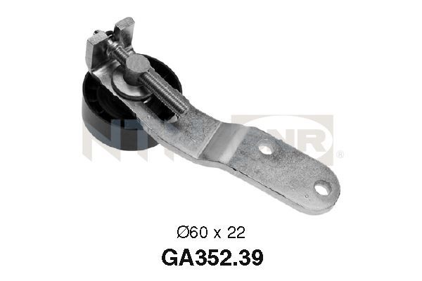 Galets d'accessoires tendeur - GA352.39 - SNR - Compatible avec véhicule Ford