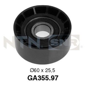Galets d'accessoires enrouleurs - GA355.97 - SNR - Compatible avec véhicule Nissan, Volvo, Opel, Suzuki, Ford, Renault, Dacia, Vauxhall, Mitsubishi