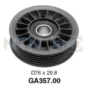 Galets d'accessoires enrouleurs - GA357.00 - SNR - Compatible avec véhicule Volkswagen, Audi
