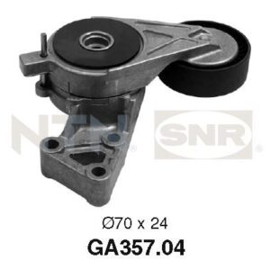 Galets d'accessoires tendeur - GA357.04 - SNR - Compatible avec véhicule Volkswagen, Skoda, Seat, Audi