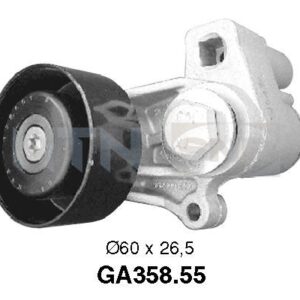 Galets d'accessoires tendeur - GA358.55 - SNR - Compatible avec véhicule Peugeot, Citroen, Lancia, Fiat