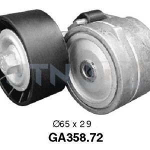 Galets d'accessoires tendeur - GA358.72 - SNR - Compatible avec véhicule Lancia, Fiat, Alfa Romeo