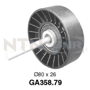 Galets d'accessoires enrouleurs - GA358.79 - SNR - Compatible avec véhicule Lancia, Alfa Romeo