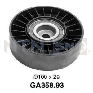 Galets d'accessoires enrouleurs - GA358.93 - SNR - Compatible avec véhicule Lancia, Alfa Romeo