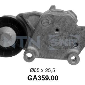 Galets d'accessoires tendeur - GA359.00 - SNR - Compatible avec véhicule Ford, Mitsubishi, Peugeot, Citroen, Toyota, Suzuki, Volvo, PSA, Mazda