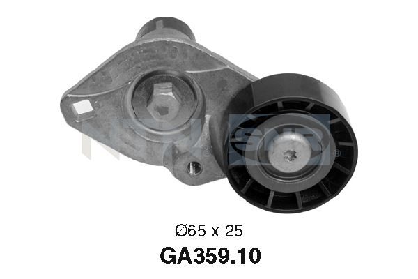 Galets d'accessoires tendeur - GA359.10 - SNR - Compatible avec véhicule Peugeot, Citroen, Renault, Lancia, Fiat