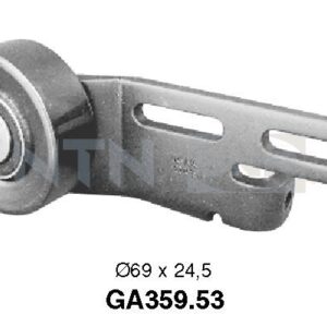 Galets d'accessoires tendeur - GA359.53 - SNR - Compatible avec véhicule Peugeot, Citroen