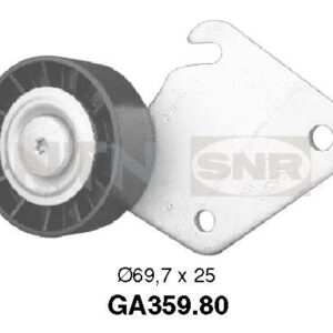 Galets d'accessoires enrouleurs - GA359.80 - SNR - Compatible avec véhicule Peugeot, Citroen, Lancia, Fiat