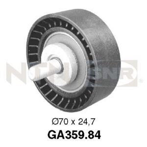 Galets d'accessoires enrouleurs - GA359.84 - SNR - Compatible avec véhicule Peugeot, Citroen, Lancia, Fiat