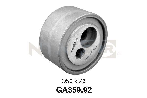 Galets d'accessoires tendeur - GA359.92 - SNR - Compatible avec véhicule Peugeot, Lancia, Fiat, Citroen