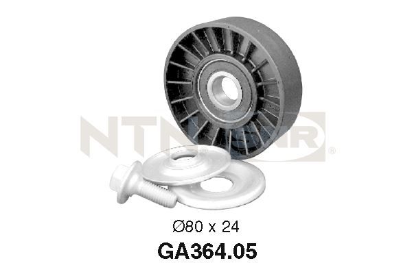 Galets d'accessoires enrouleurs - GA364.05 - SNR - Compatible avec véhicule Saab