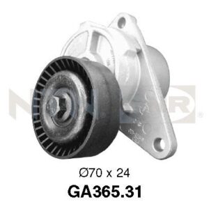 Galets d'accessoires tendeur - GA365.31 - SNR - Compatible avec véhicule Volvo