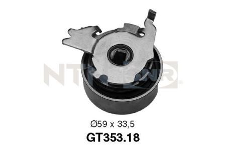 Galets tendeurs - GT353.18 - SNR - Compatible avec véhicule Opel, Vauxhall, Daewoo, G.M.E.