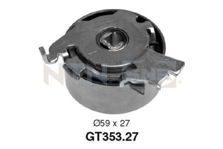 Galets tendeurs - GT353.27 - SNR - Compatible avec véhicule Opel, Vauxhall, Daewoo, Chevrolet