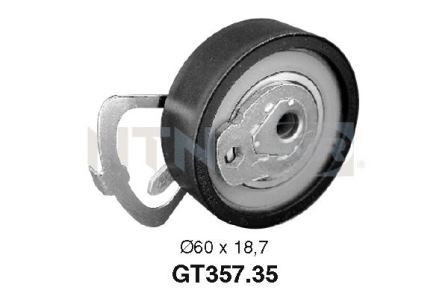 Galets tendeurs - GT357.35 - SNR - Compatible avec véhicule Volkswagen, Seat