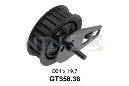 Galets tendeurs - GT358.38 - SNR - Compatible avec véhicule Lancia, Alfa Romeo, Fiat