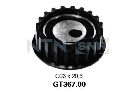 Galets tendeurs - GT367.00 - SNR - Compatible avec véhicule Porsche
