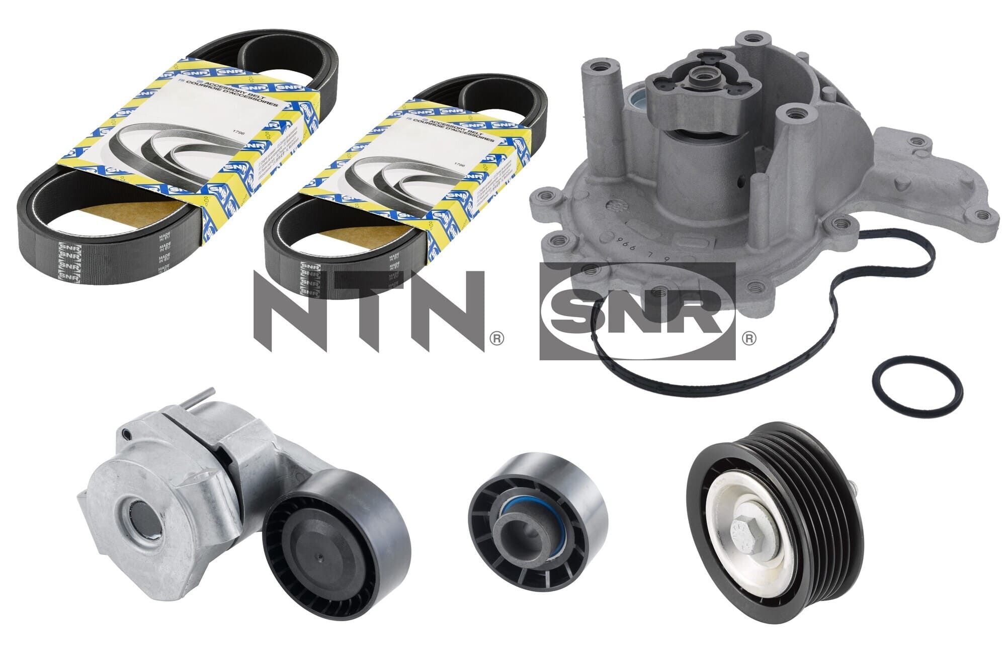 Kits d'accessoires avec pompe à eau - KAP859.440 - SNR - Compatible avec véhicule Ford, Peugeot, Citroen