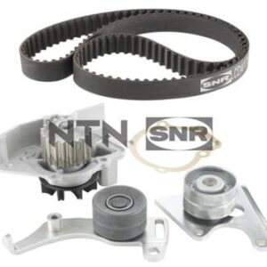 Kits de distribution avec pompe à eau - KDP459.011 - SNR - Compatible avec véhicule Fiat, Peugeot, Citroen