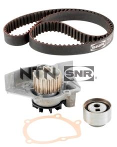 Kits de distribution avec pompe à eau - KDP459.180 - SNR - Compatible avec véhicule Fiat, Peugeot, Citroen