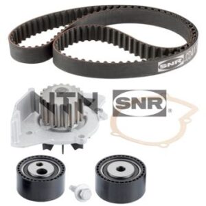 Kits de distribution avec pompe à eau - KDP459.490 - SNR - Compatible avec véhicule Peugeot, Citroen