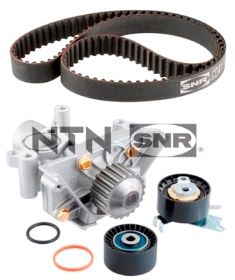 Kits de distribution avec pompe à eau - KDP459.560 - SNR - Compatible avec véhicule Peugeot, Citroen