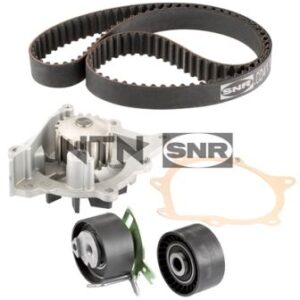 Kits de distribution avec pompe à eau - KDP459.580 - SNR - Compatible avec véhicule Peugeot, Citroen, Ford, Lancia, Fiat, Jaguar, Land Rover, Mitsubishi