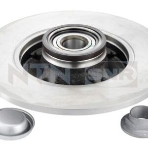Kits moyeu disques de frein - KF159.53U - SNR - Compatible avec véhicule Vauxhall, Peugeot, Citroen, Opel, DS