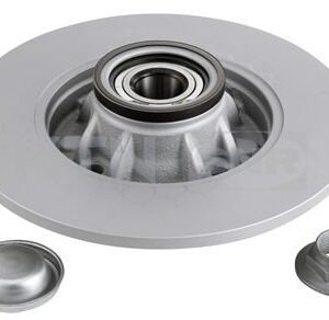 Kits moyeu disques de frein - KF159.61U - SNR - Compatible avec véhicule Peugeot, Citroen, DS
