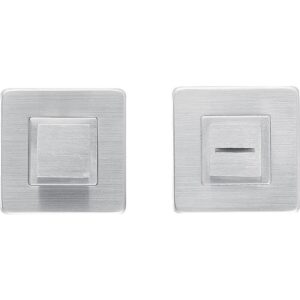 Rosace double carrée en inox condamnation sans voyant Boëdic - LEGALLAIS - 350071