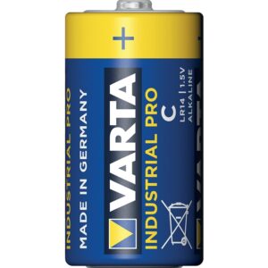 Pile alcaline Varta Industriel 1,5V type LR14/C - lot de 20 - VARTA - 143047