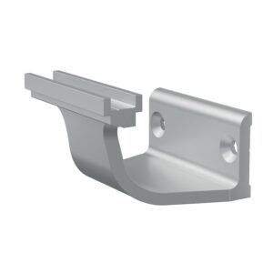Support à visser - en aluminium - largeur 80 mm - pour profil HRA-6 - CS France - 635335