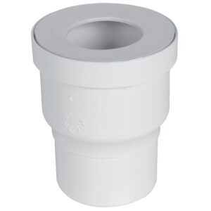 Manchon droit à lèvre Ø 75 blanc QW99 - NICOLL - 744134