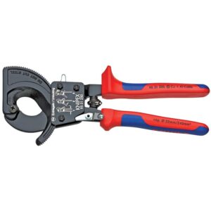 Coupe-câbles à cliquets - KNIPEX - 527010