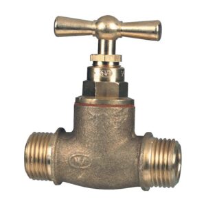 Robinet d'arrêt laiton M/M avec épaulement 15x21 - GRK - 750022
