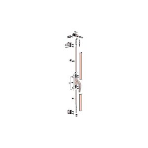 Kit crémone Lothus complet 9010 - FAPIM - 644218