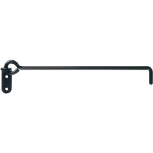 Crochet sur platine à crémaillère en aluminium Ø 8 mm longueur 400 mm livré sans crémaillère - TORBEL - 642937