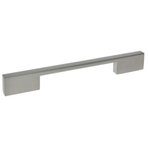 Poignée zamak finition nickel brossé - longueur 157 mm entraxe 128 mm - Align 7543 - - 350617