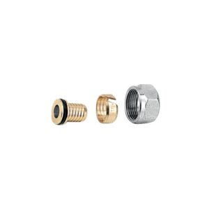 Raccord d'adaptation à compression pour robinet M22 et tube PER diamètre 16x1,5 - COMAP - 694023