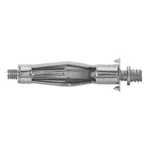 Chevilles métalliques pour corps creux HM 5x37 avec patte à vis pour plaque 6 à 15 mm boîte de 50 pièces - FISCHER - 475567