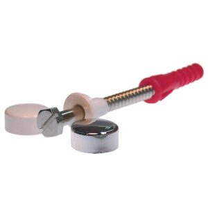 Jeu de fixations WC et bidets, vis 6x80 mm - RAM - 791087